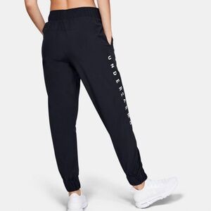 UNDER ARMOUR Women’s Trousers Track Pants in Black Size XS